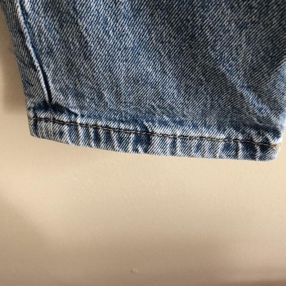 ZARA MOM Wedgie Paper bag taper size 6 12.5” Hi Rise Jeans - Picture 9 of 15